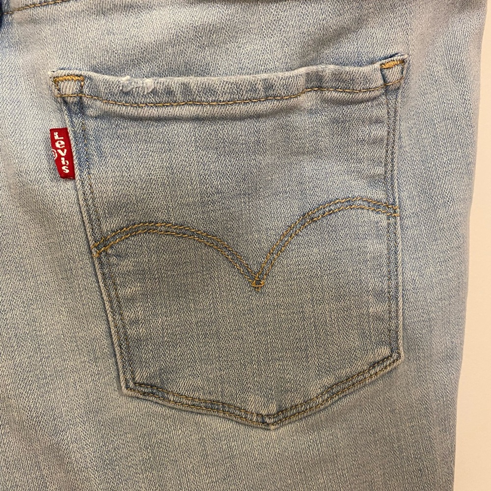 Levi's Light Blue 315 Shaping Bootcut Jeans - Picture 5 of 8